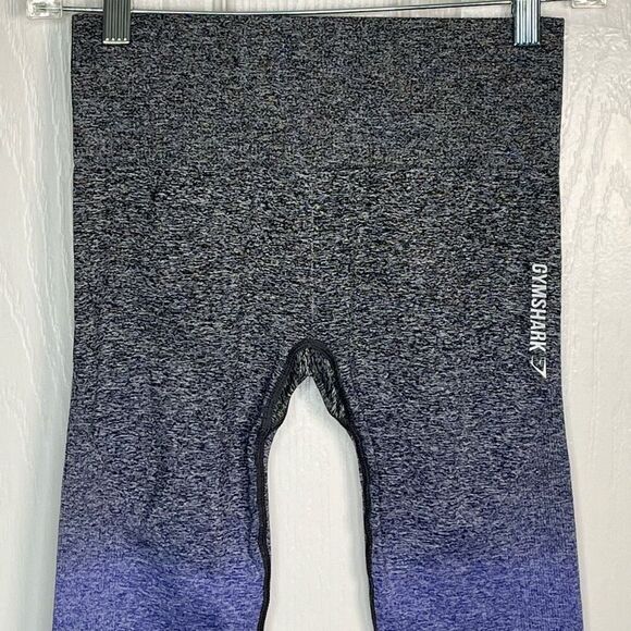 Gymshark Adapt Ombre Seamless Leggings Gray Purple Sz S or M - Picture 7 of 11
